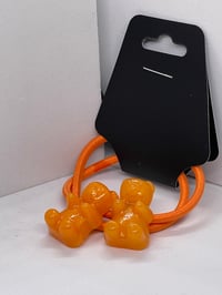 Image 5 of Gummy Bear Resin Ponytail Holders