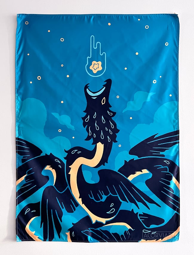 Falling Star Tapestry