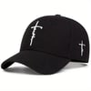 Faith Cross Embroidery Baseball Cap