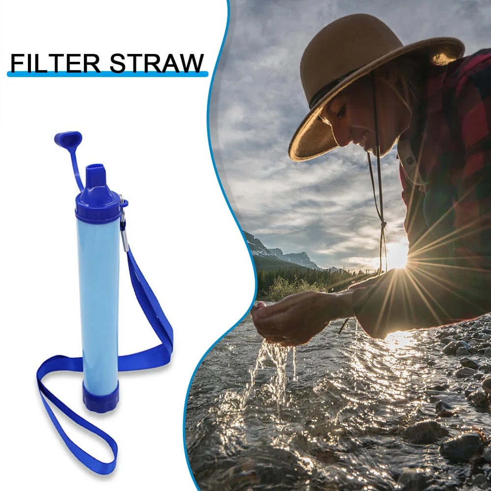 Greenlife Outdoor Survival Emergency Direct Drinking Water Filter