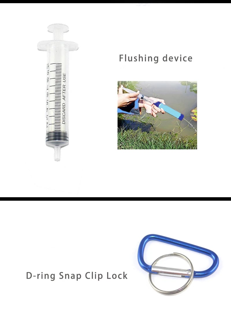 Greenlife Outdoor Survival Emergency Direct Drinking Water Filter