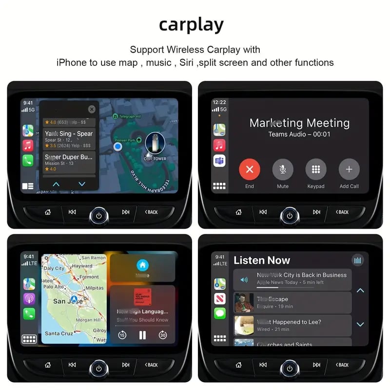 CarLink ProWire+, Wireless CarPlay Dongle For Wired CarPlay Cars