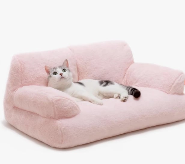 Image of Cozy Pet Sofa/Bed (Pink)