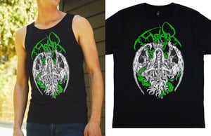 Image of Tanktop or T-shirt Green design