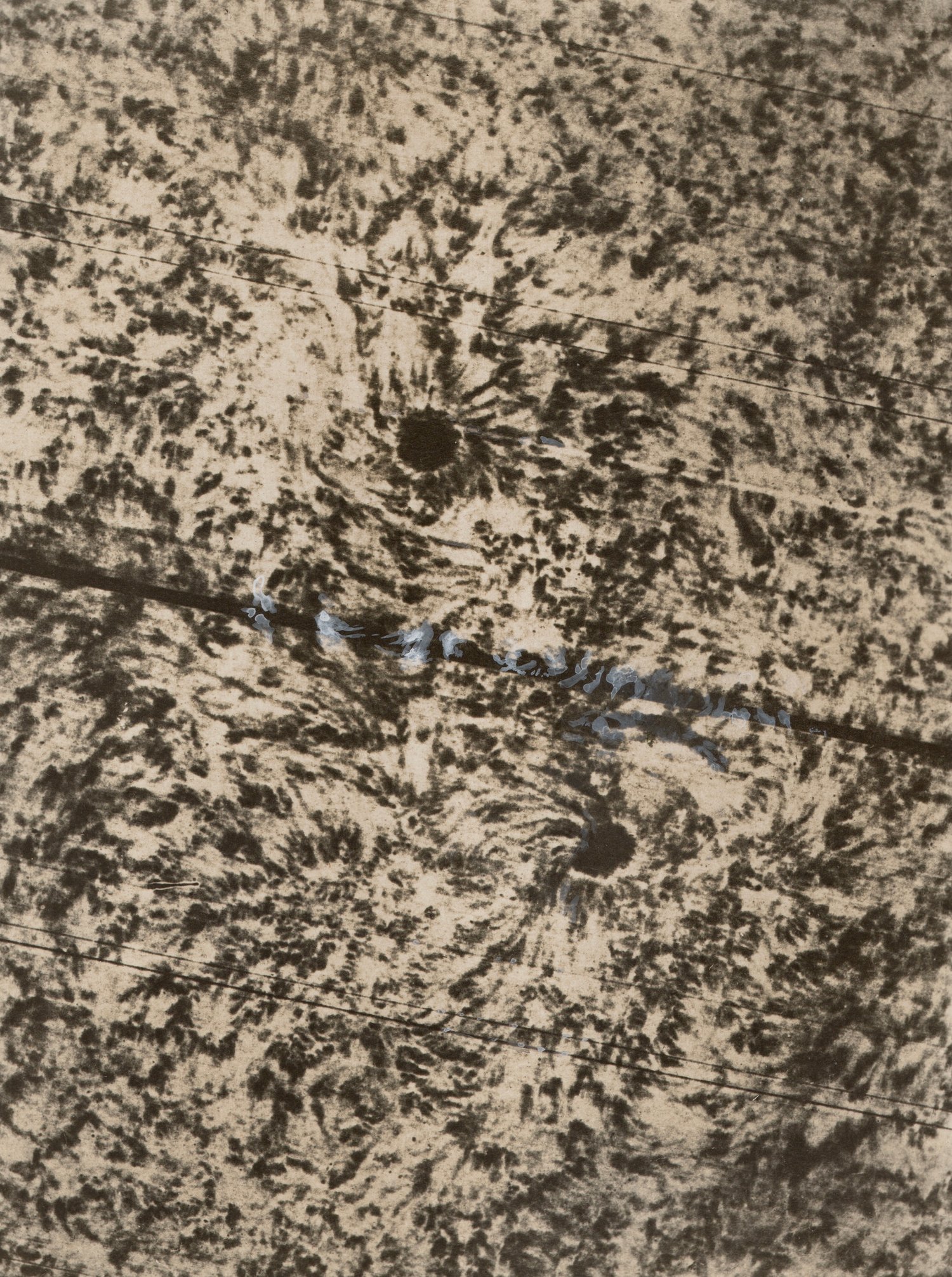 Image of George E. Hale: Sun-spot Vortices, ca. 1908