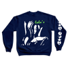 Night Lady Crewneck Sweatshirt (NAVY)