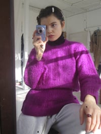 Image 3 of Magenta Fire Knit