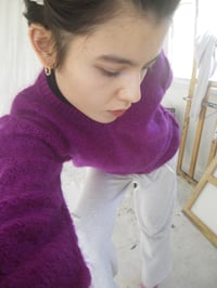 Image 4 of Magenta Fire Knit