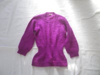 Image 1 of Magenta Fire Knit