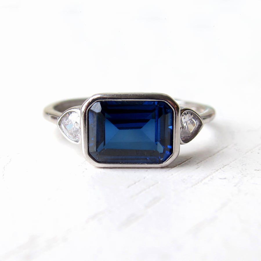 Image of Sapphire Brilliance ring