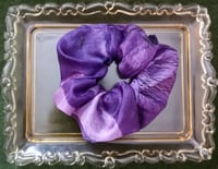 Image 1 of Wild pansy scrunchie 1