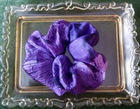 Image 2 of Wild pansy scrunchie 1