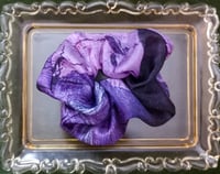 Image 1 of Wild pansy scrunchie 2