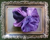 Image 2 of Wild pansy scrunchie 2