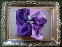 Image 1 of Wild pansy scrunchie 3