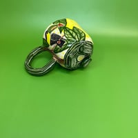 Image 3 of Handmade ceramic mug with toucan