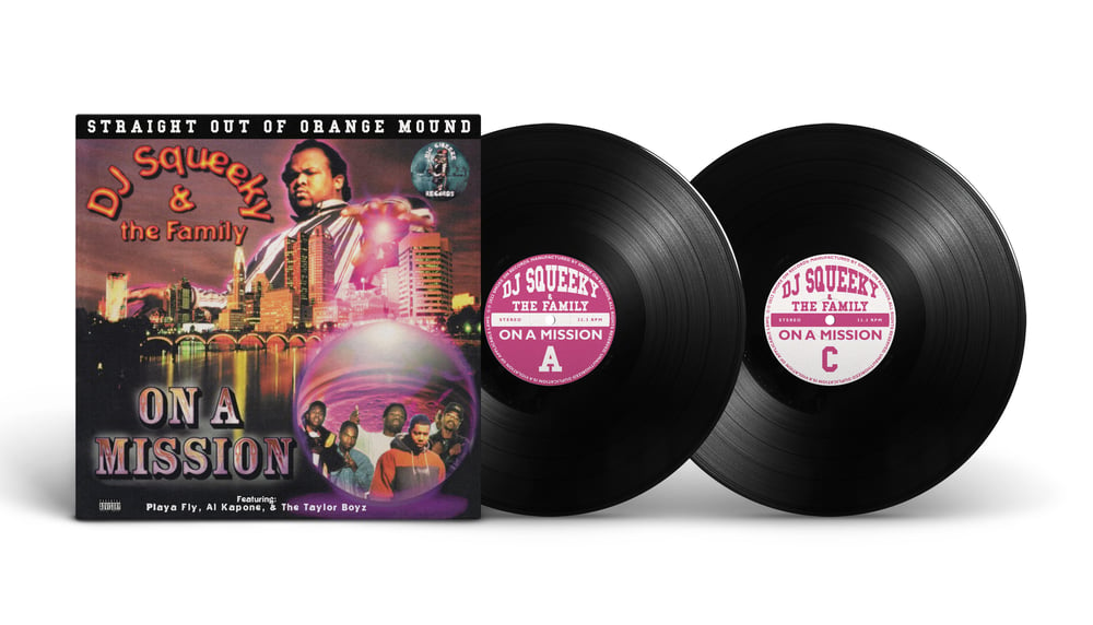 Image of DJ Squeeky & the Family - On A Mission Vinyl