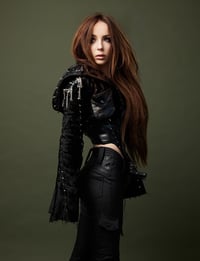 Image 2 of "Hecate" jacket. Size S/XS.