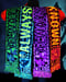 Image of ALWAYSKNOWN 'NIGHTMARE MEMENTO' Limited Edition Knitted Scarf