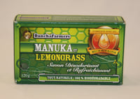 ALL NATURAL; LEMON GRASS & MANUKA HONEY SOAP -120G