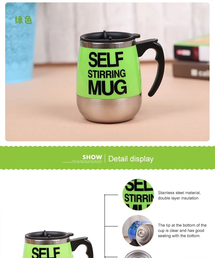 Automatic Stirring Magnetic Cup