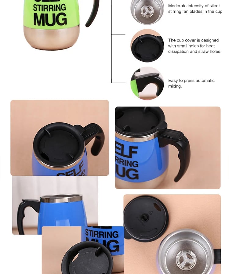 Automatic Stirring Magnetic Cup