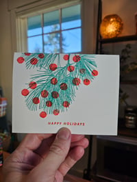 Image 1 of Happy Holidays greeting card
