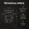 Premium Wood Burning Rocket Stove