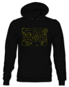 44OH!-YELLOW LOGO OUTLINE HOODIE