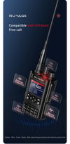 Ruyage UV9D GPS 6 Bands Amateur Ham Two Way Radio 