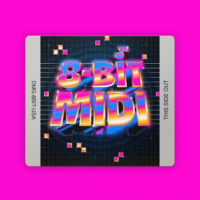 Gameboy 8-Bit MIDI / Label Artwork