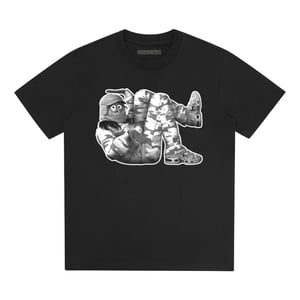 T-Shirt Noir "Le Zin Dans La Maison"