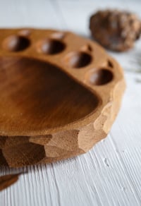 Image 2 of Oak serving board "bear"