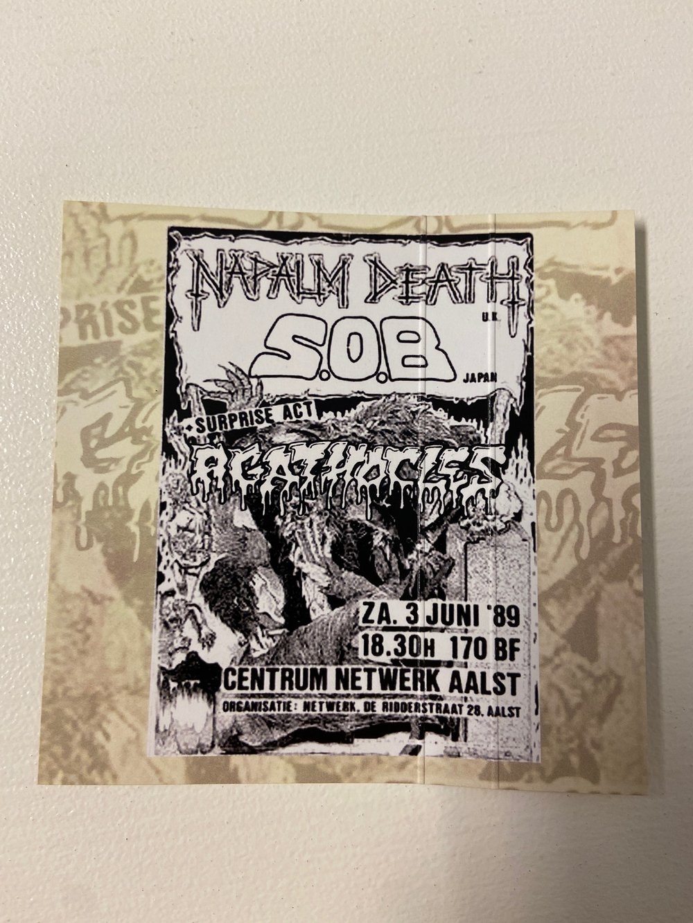 Agathocles - AALST Destruction 1989 - Cassette