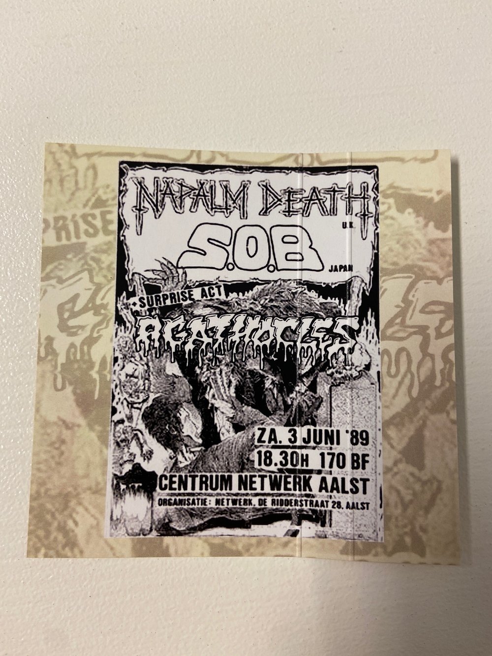 Agathocles - AALST Destruction 1989 - Cassette 