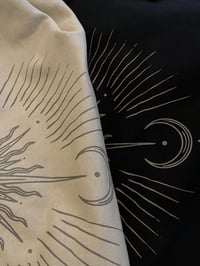 Image 4 of Universe baggy hoodie beige
