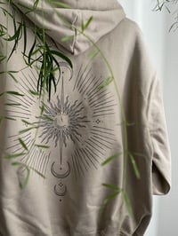 Image 5 of Universe baggy hoodie beige