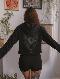 Image 1 of Universe cropped hoodie
