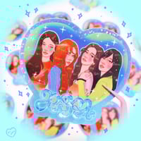 Aespa Better Things Glitter Sticker