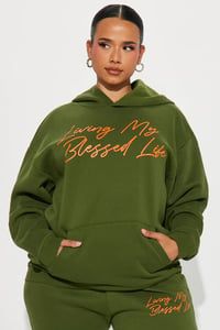 Image 1 of Harmony Green Blessings Pullover