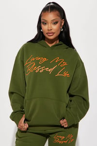 Image 2 of Harmony Green Blessings Pullover