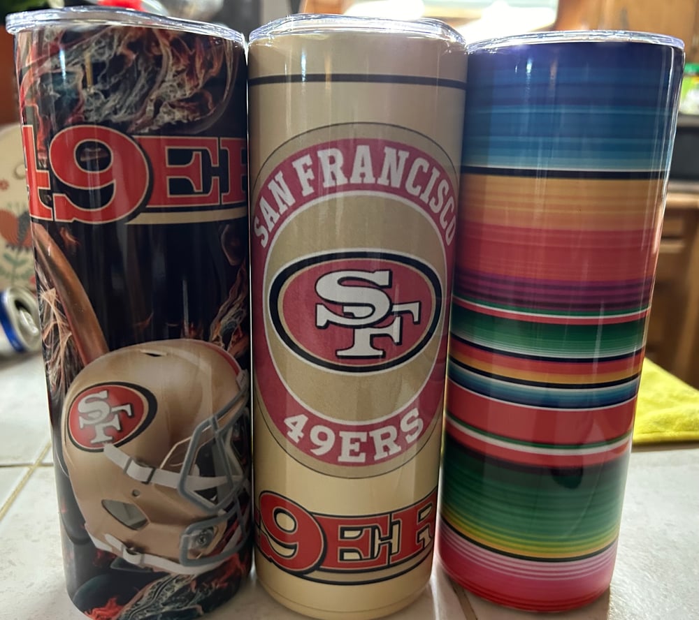 Sublimated tumblers