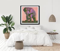 Image 3 of Andy Warhol - African Elephant, Endangered Species Portfolio, Giclee Print, Poster