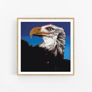 Image of Andy Warhol - Bald Eagle, Endangered Species Portfolio, Giclee Print, Poster