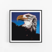 Image 1 of Andy Warhol - Bald Eagle, Endangered Species Portfolio, Giclee Print, Poster