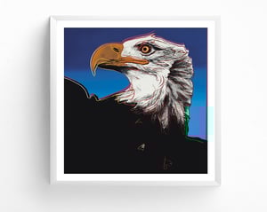 Image of Andy Warhol - Bald Eagle, Endangered Species Portfolio, Giclee Print, Poster