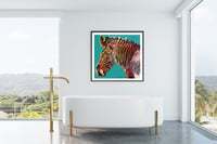 Image 4 of Andy Warhol - Grevy’s Zebra, Endangered Species Portfolio, Giclee Print, Poster