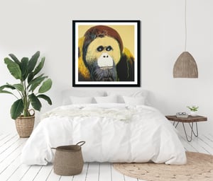 Image of Andy Warhol - Orangutang, Endangered Species Portfolio, Giclee Print, Poster
