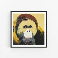 Image 1 of Andy Warhol - Orangutang, Endangered Species Portfolio, Giclee Print, Poster