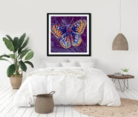 Image 5 of Andy Warhol - San Francisco Silverspot, Endangered Species Portfolio, Giclee Print, Butterfly Poster